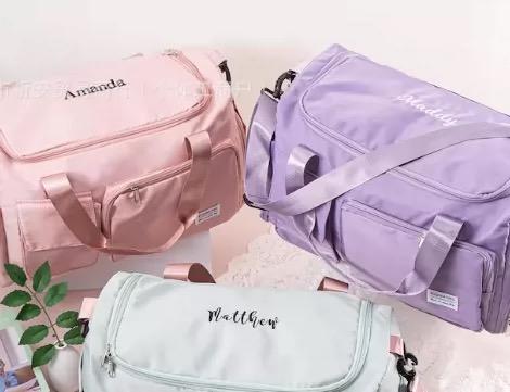 Customized gym bag / duffle bags