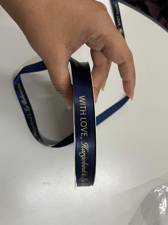 Personalised ribbons