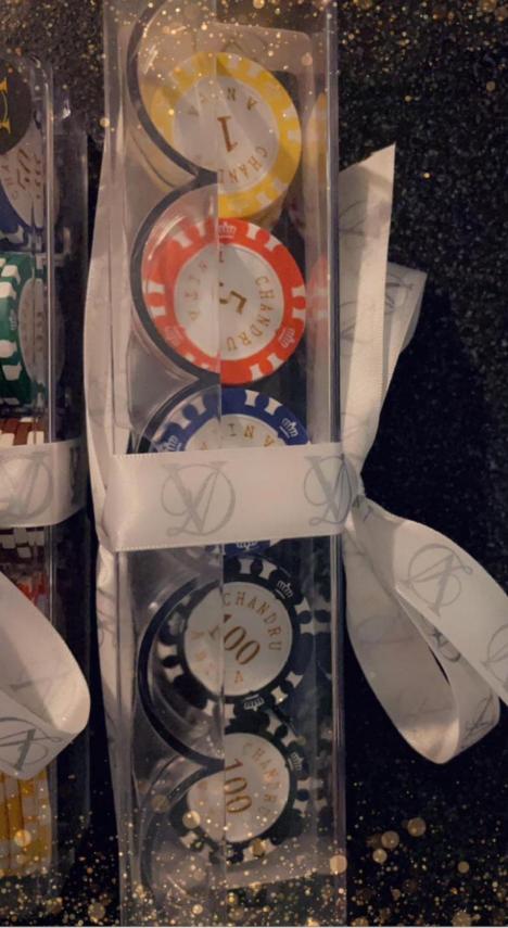 Customized  thin roulette chips 