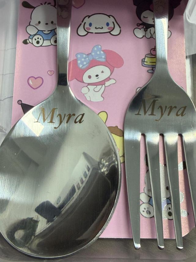 custom spoon/fork